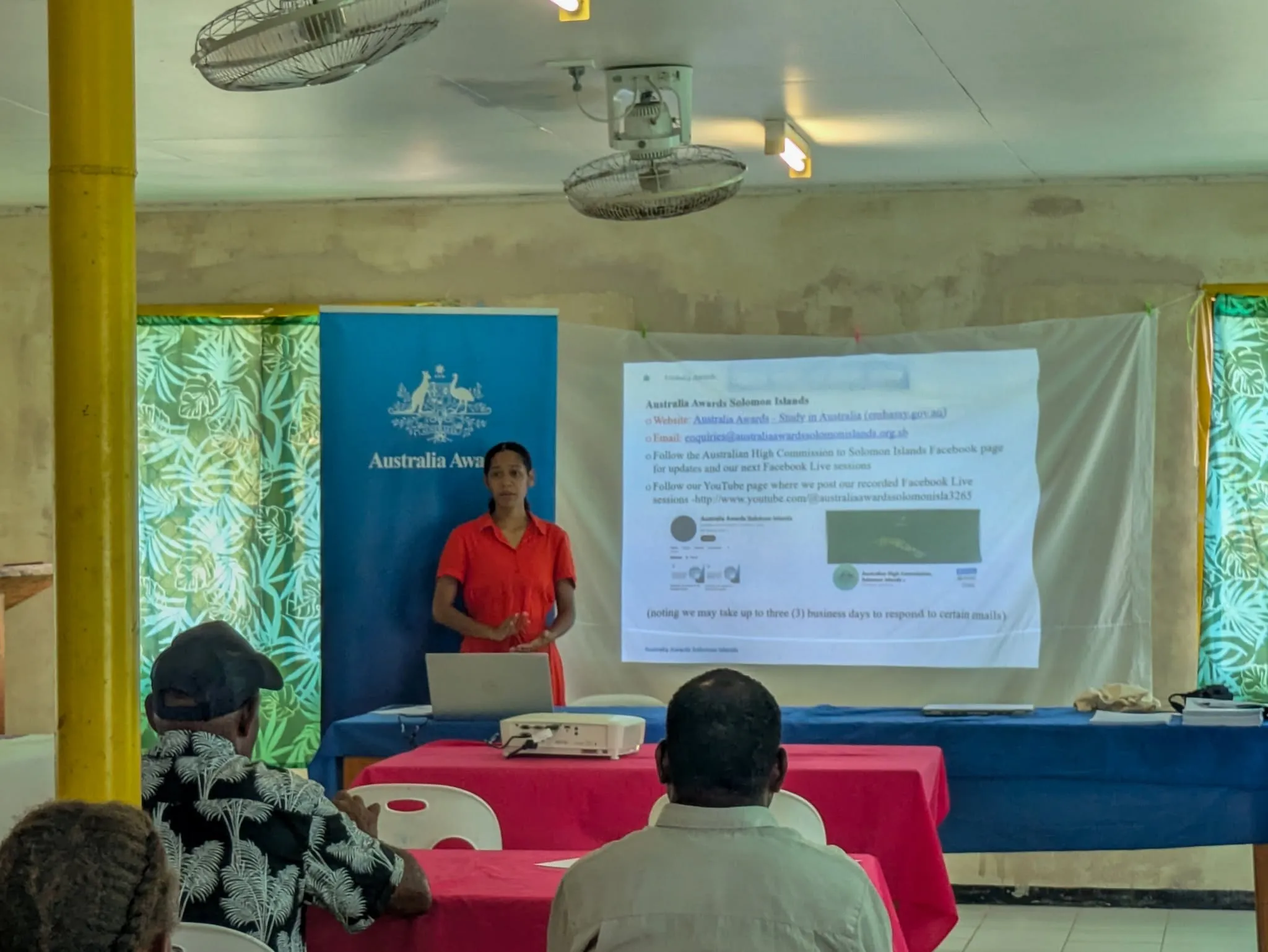 Australia awards 2027 intake promotion session